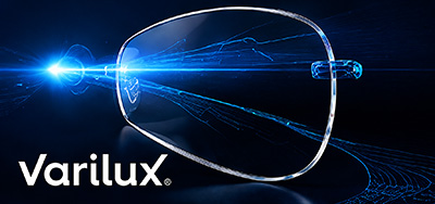 Lentes progressivas Varilux com tecnologia óptica avançada